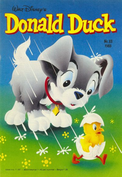 Cover for Donald Duck (Oberon, 1972 series) #33/1983