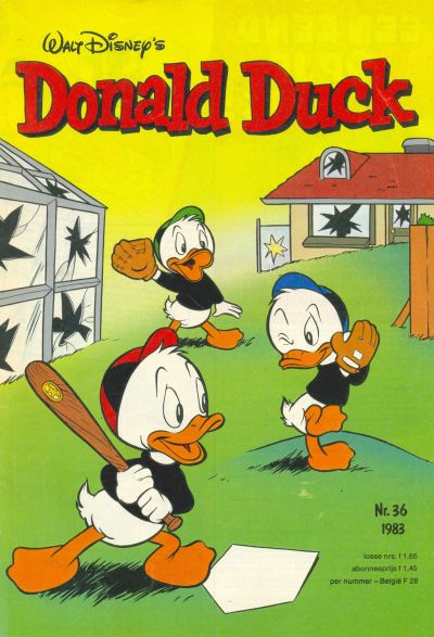 Cover for Donald Duck (Oberon, 1972 series) #36/1983