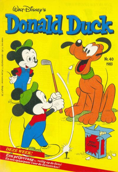 Cover for Donald Duck (Oberon, 1972 series) #40/1983