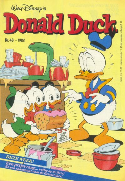 Cover for Donald Duck (Oberon, 1972 series) #43/1983
