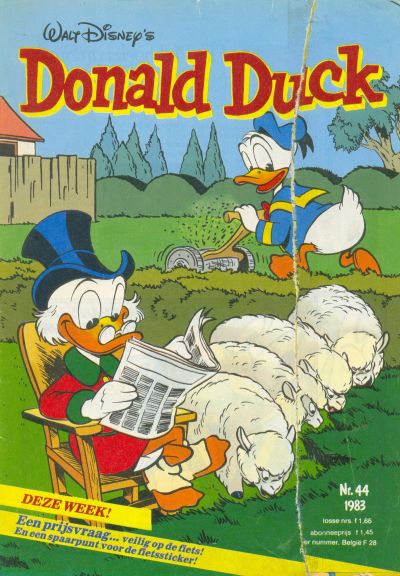 Cover for Donald Duck (Oberon, 1972 series) #44/1983