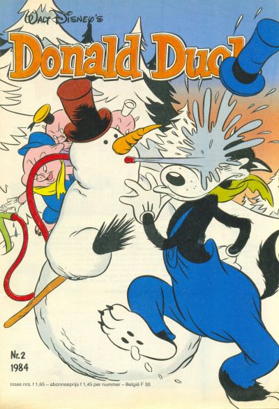Cover for Donald Duck (Oberon, 1972 series) #2/1984