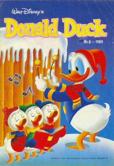 Cover for Donald Duck (Oberon, 1972 series) #8/1984