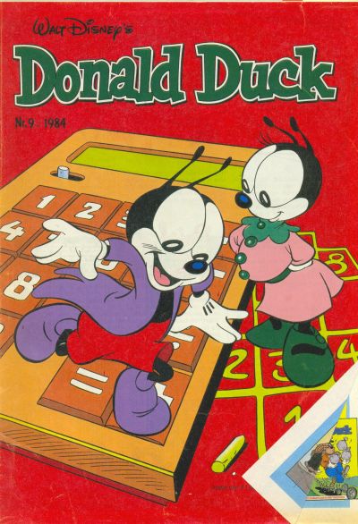 Cover for Donald Duck (Oberon, 1972 series) #9/1984