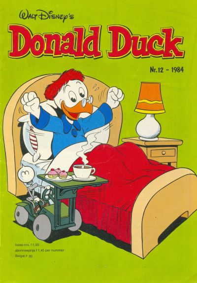 Cover for Donald Duck (Oberon, 1972 series) #12/1984