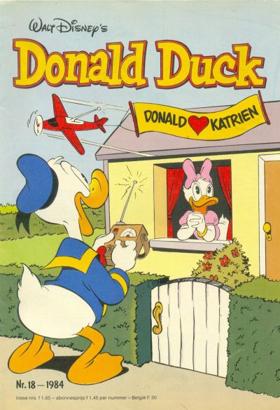 Cover for Donald Duck (Oberon, 1972 series) #18/1984