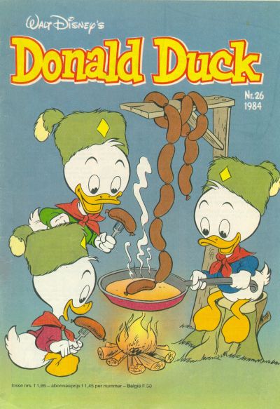 Cover for Donald Duck (Oberon, 1972 series) #26/1984