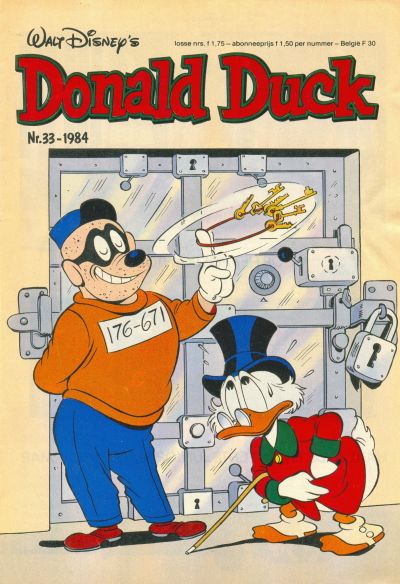 Cover for Donald Duck (Oberon, 1972 series) #33/1984