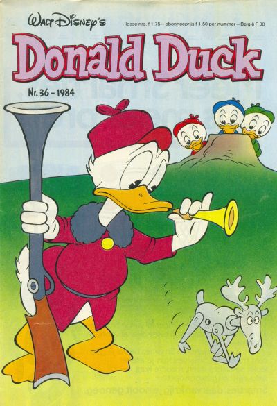 Cover for Donald Duck (Oberon, 1972 series) #36/1984