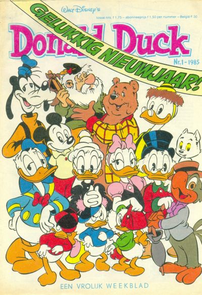 Cover for Donald Duck (Oberon, 1972 series) #1/1985