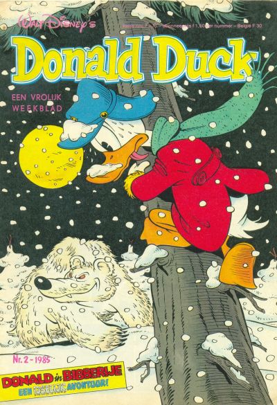 Cover for Donald Duck (Oberon, 1972 series) #2/1985