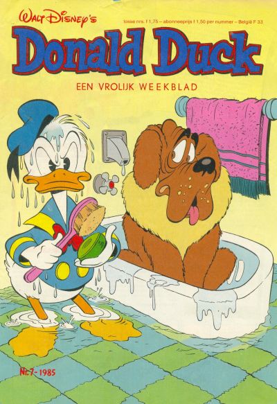 Cover for Donald Duck (Oberon, 1972 series) #7/1985