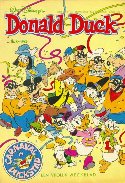Cover for Donald Duck (Oberon, 1972 series) #8/1985