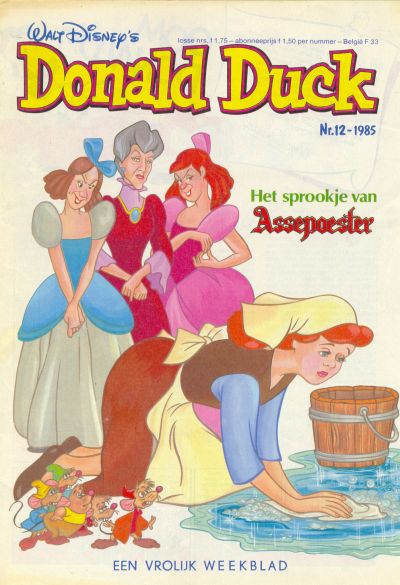 Cover for Donald Duck (Oberon, 1972 series) #12/1985