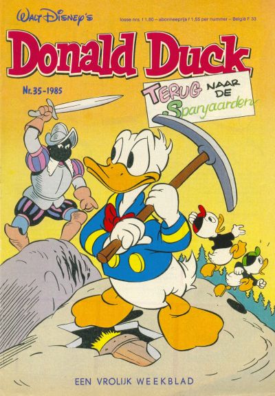 Cover for Donald Duck (Oberon, 1972 series) #35/1985