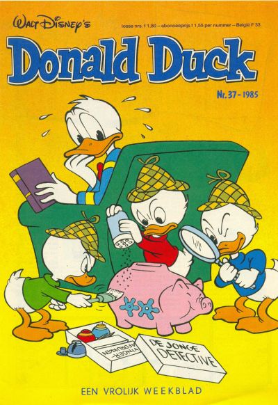 Cover for Donald Duck (Oberon, 1972 series) #37/1985