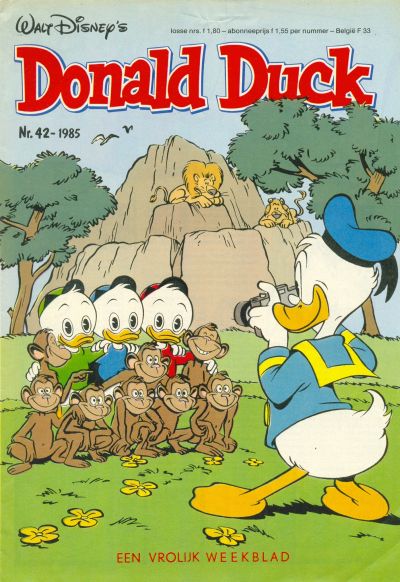 Cover for Donald Duck (Oberon, 1972 series) #42/1985