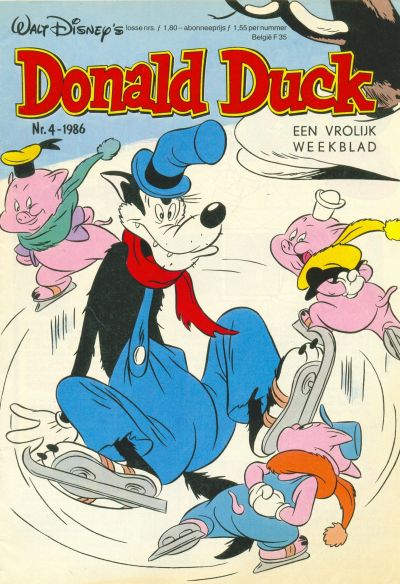 Cover for Donald Duck (Oberon, 1972 series) #4/1986