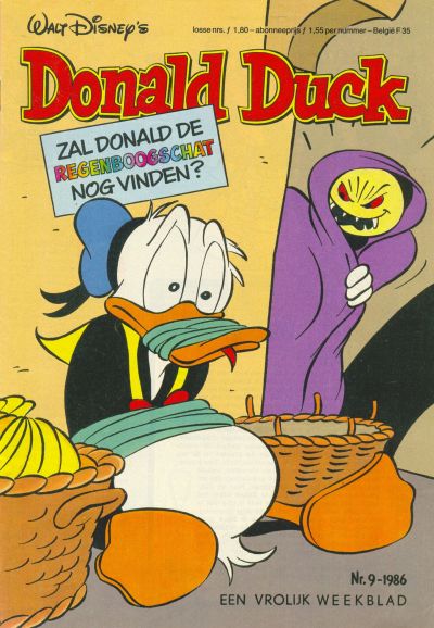 Cover for Donald Duck (Oberon, 1972 series) #9/1986