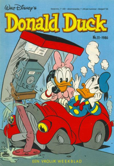 Cover for Donald Duck (Oberon, 1972 series) #11/1986