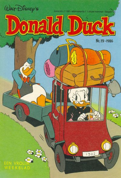 Cover for Donald Duck (Oberon, 1972 series) #19/1986