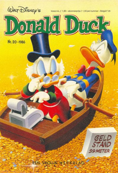 Cover for Donald Duck (Oberon, 1972 series) #20/1986