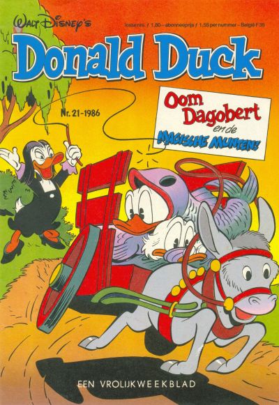 Cover for Donald Duck (Oberon, 1972 series) #21/1986