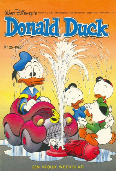 Cover for Donald Duck (Oberon, 1972 series) #26/1986