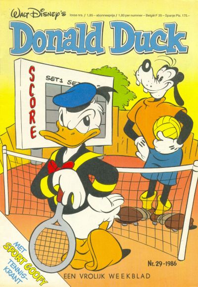 Cover for Donald Duck (Oberon, 1972 series) #29/1986