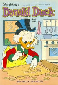 Cover for Donald Duck (Oberon, 1972 series) #49/1986