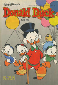 Cover for Donald Duck (Oberon, 1972 series) #10/1987