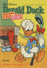 Cover Thumbnail for Donald Duck (Oberon, 1972 series) #49/1987