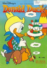 Cover Thumbnail for Donald Duck (Oberon, 1972 series) #7/1988