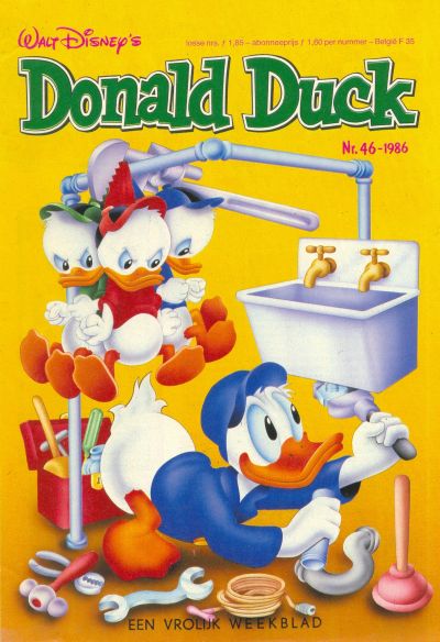 Cover for Donald Duck (Oberon, 1972 series) #46/1986