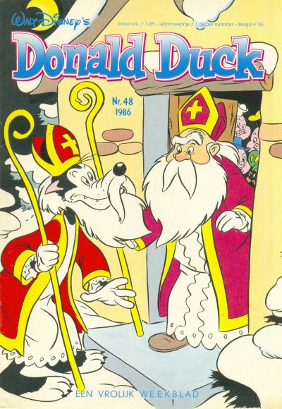 Cover for Donald Duck (Oberon, 1972 series) #48/1986