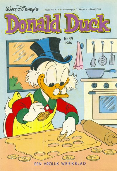 Cover for Donald Duck (Oberon, 1972 series) #49/1986