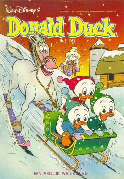 Cover for Donald Duck (Oberon, 1972 series) #3/1987