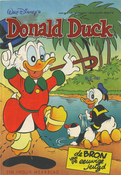 Cover for Donald Duck (Oberon, 1972 series) #7/1987