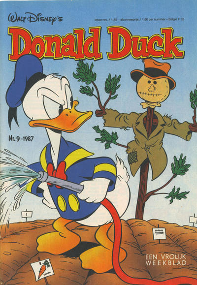 Cover for Donald Duck (Oberon, 1972 series) #9/1987