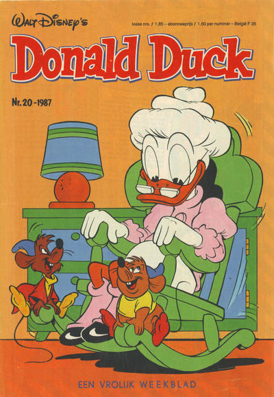 Cover for Donald Duck (Oberon, 1972 series) #20/1987