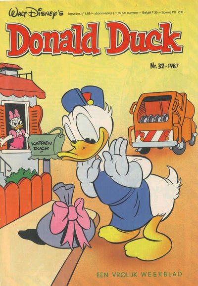 Cover for Donald Duck (Oberon, 1972 series) #32/1987