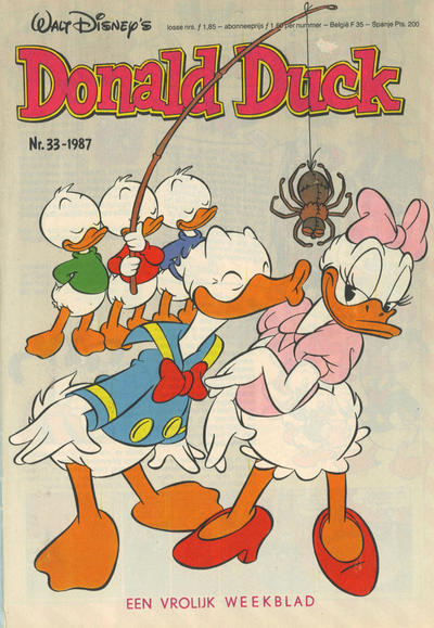 Cover for Donald Duck (Oberon, 1972 series) #33/1987
