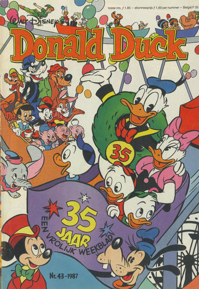 Cover for Donald Duck (Oberon, 1972 series) #43/1987