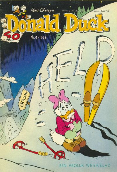 Cover for Donald Duck (Geïllustreerde Pers, 1990 series) #4/1992