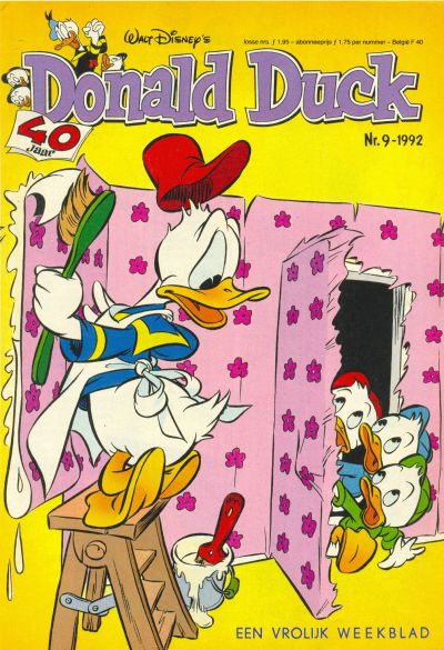 Cover for Donald Duck (Geïllustreerde Pers, 1990 series) #9/1992