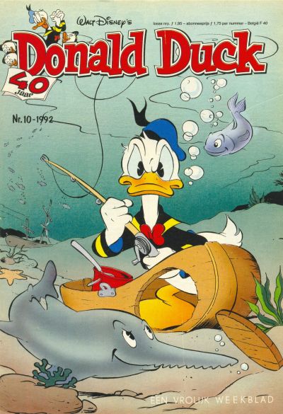 Cover for Donald Duck (Geïllustreerde Pers, 1990 series) #10/1992