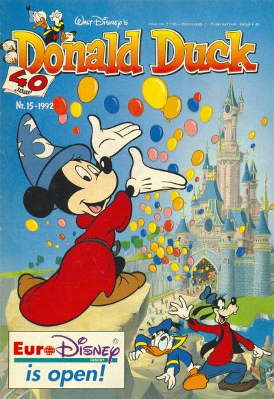 Cover for Donald Duck (Geïllustreerde Pers, 1990 series) #15/1992