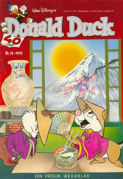 Cover for Donald Duck (Geïllustreerde Pers, 1990 series) #19/1992