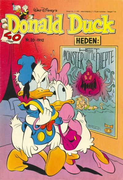 Cover for Donald Duck (Geïllustreerde Pers, 1990 series) #20/1992