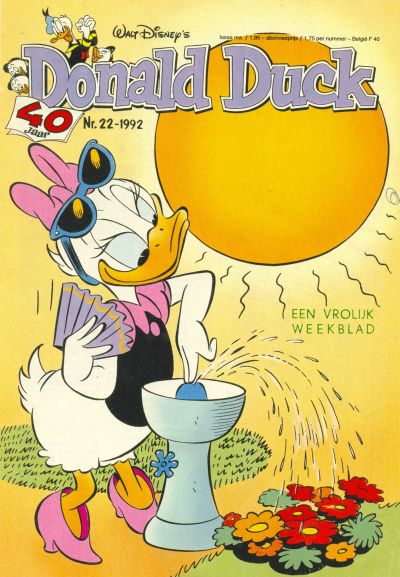 Cover for Donald Duck (Geïllustreerde Pers, 1990 series) #22/1992